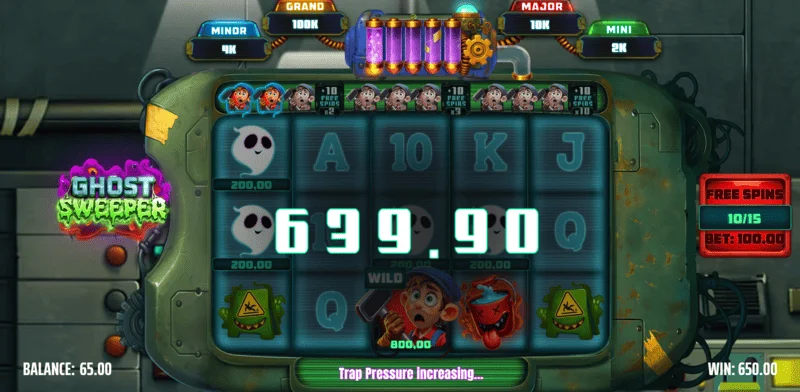 Ghost Sweeper - velika pobjeda u seriji Free Spinsa s množiteljem