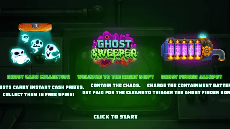 Ghost Sweeper - glavni izbornik prije početka sesije
